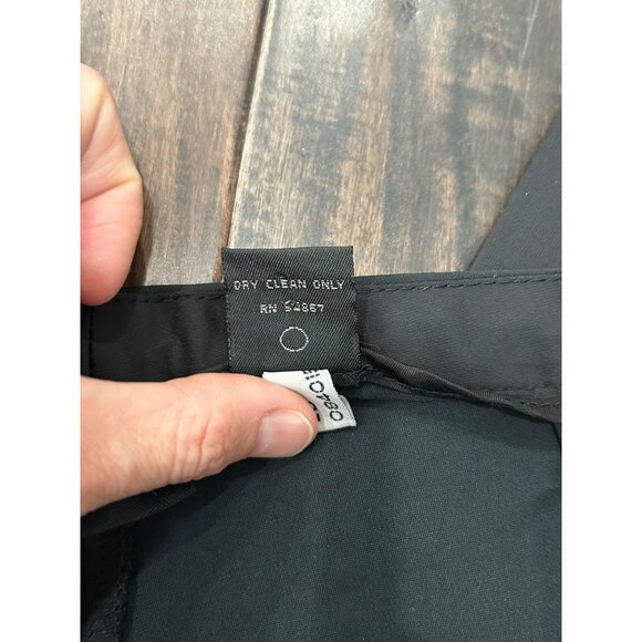 Express Stretch Black Pants With Rhinestone Trim Sz 10 - Picture 6 of 9